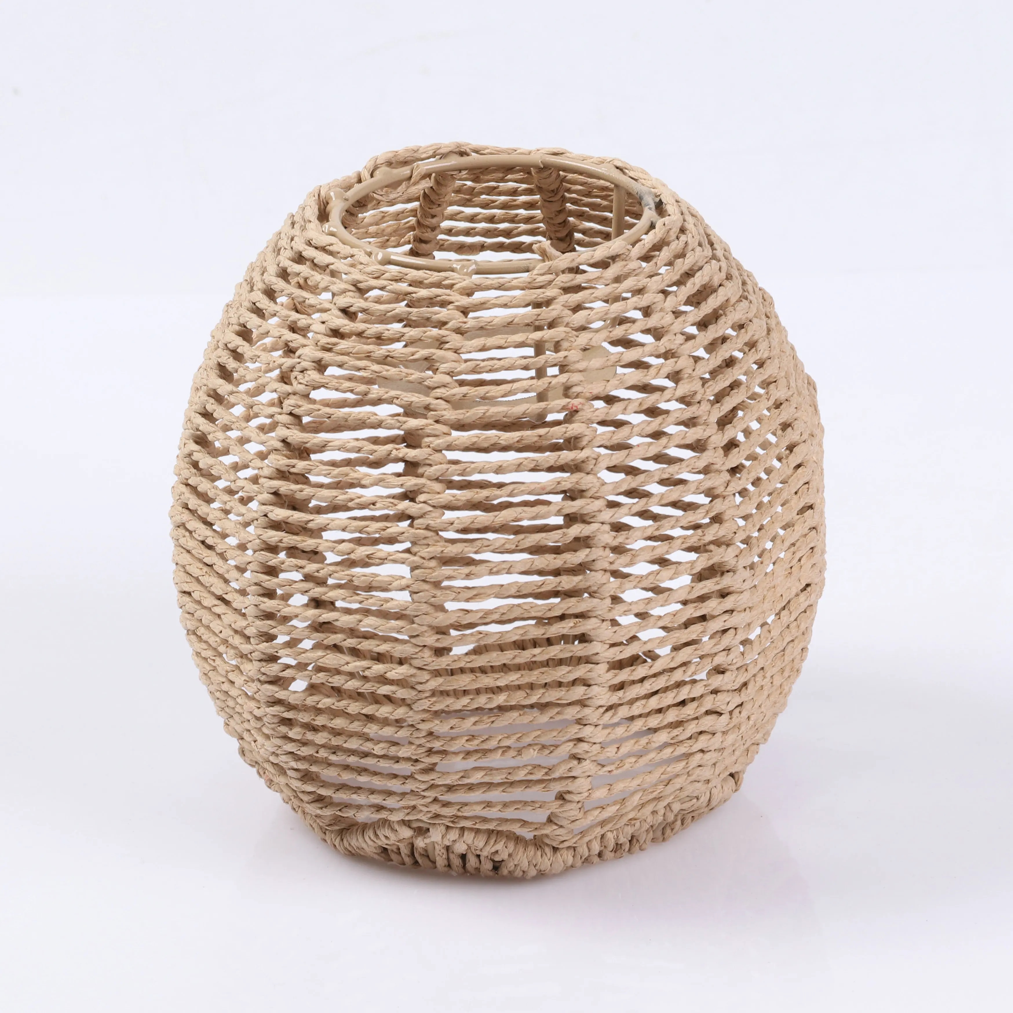 Wicker Pendant Shade - Lamp Shade Light Pendant Cover Small