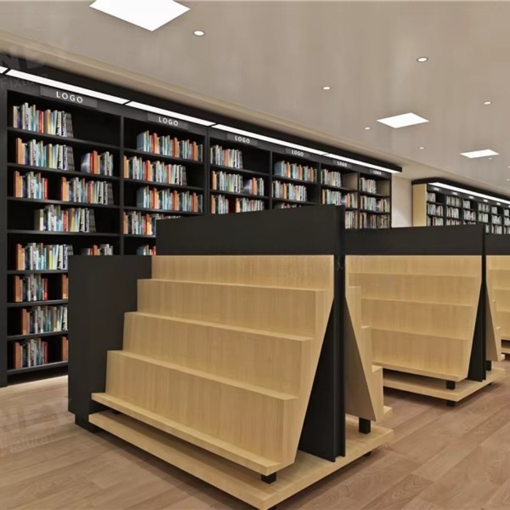 Interior Design Lab - Customized Modern Book Shop Interior Layout
