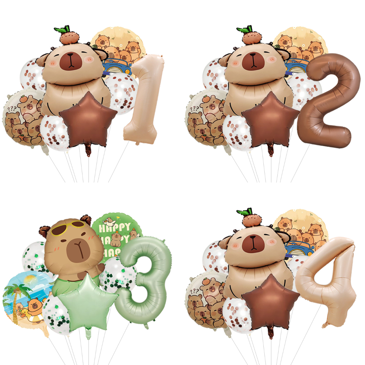Vivid Realistic Capybara Anima - Interior Design Years Of School review and price