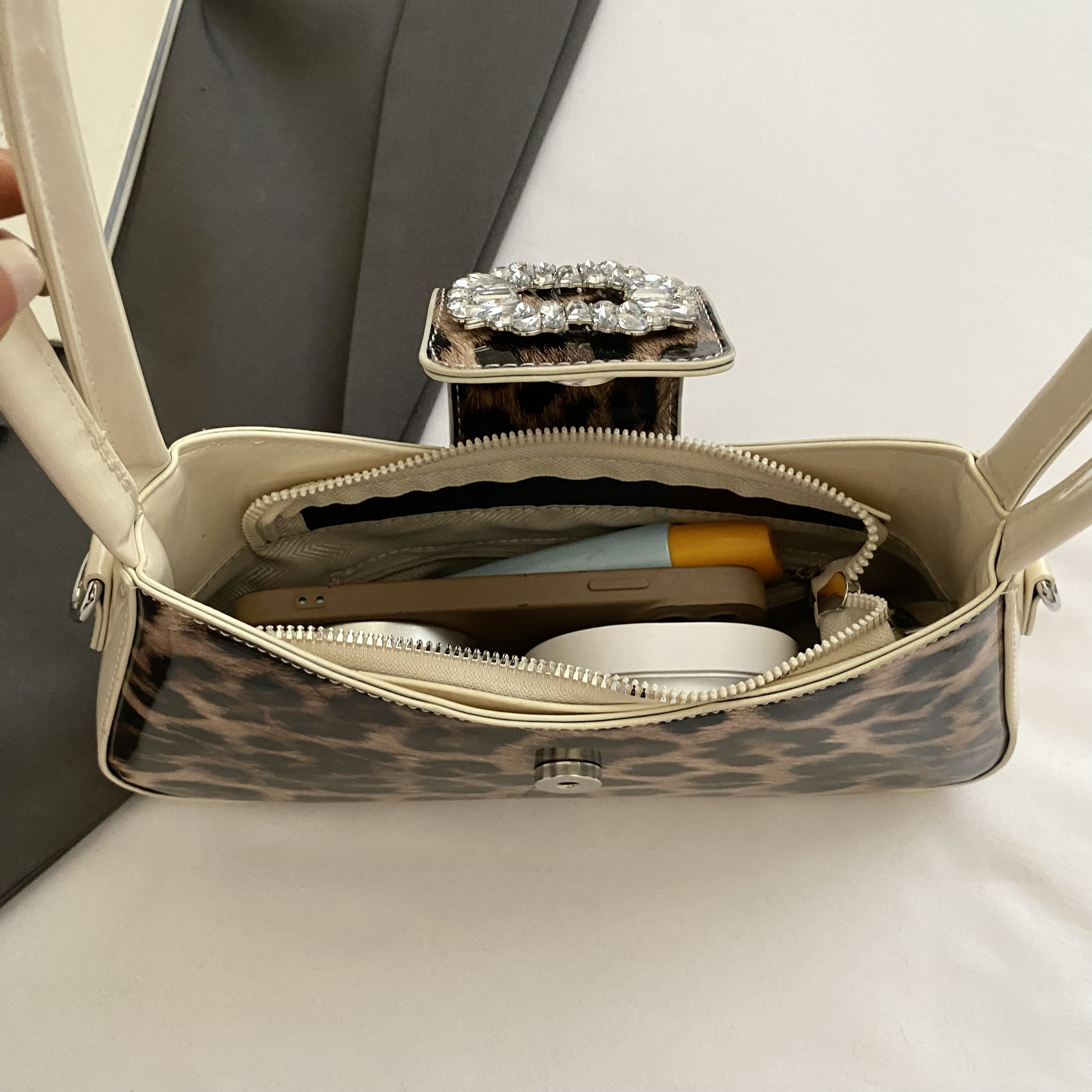 French Style Armpit Shopper Pu - Interior Design Vintage Style review and price