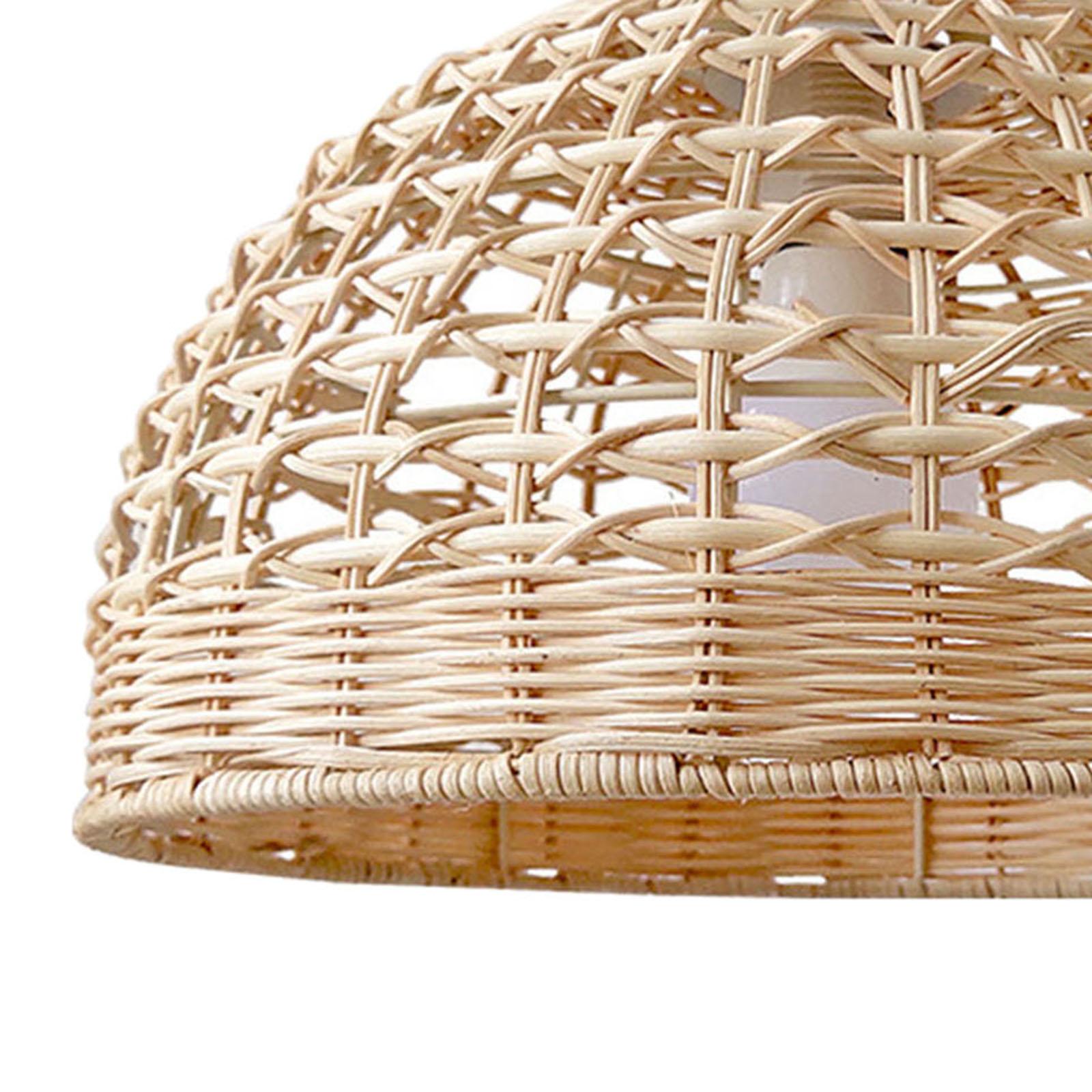 Rattan Lampshade Wicker Pendan - Wicker Pendant Shade review and price