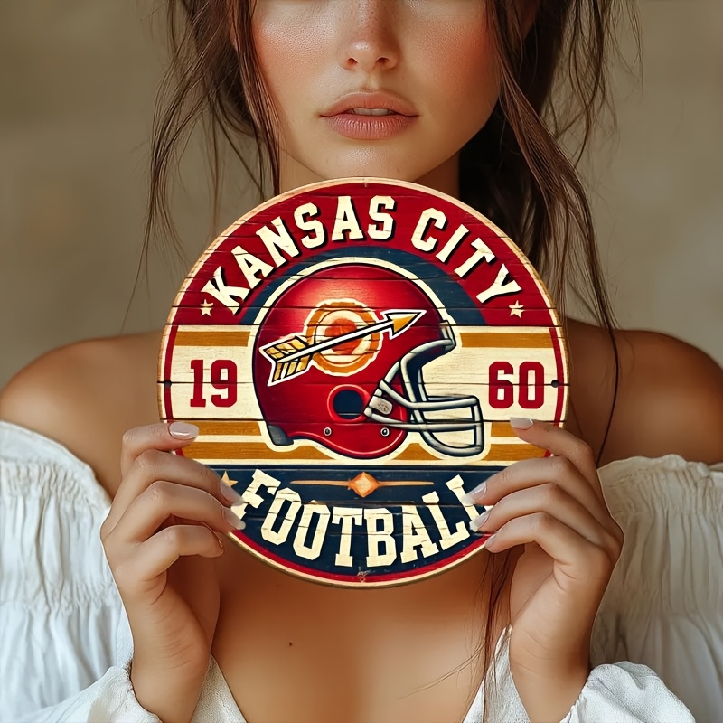 1pc Kansas City football-theme - Interior Design Years Of School review and price