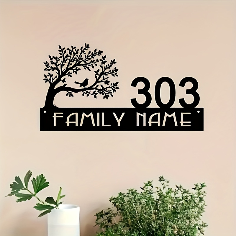 Custom Metal Address Sign with - Interior Design House review and price