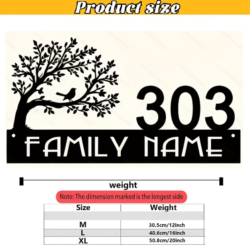 Custom Metal Address Sign with - Interior Design House review and price