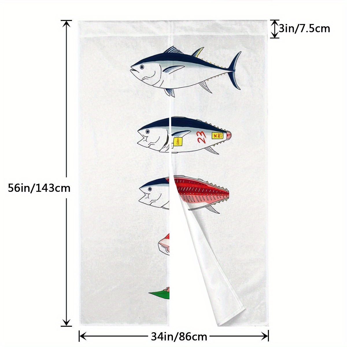1pc Japanese Door Curtain, Jap - Interior Design Elements review and price