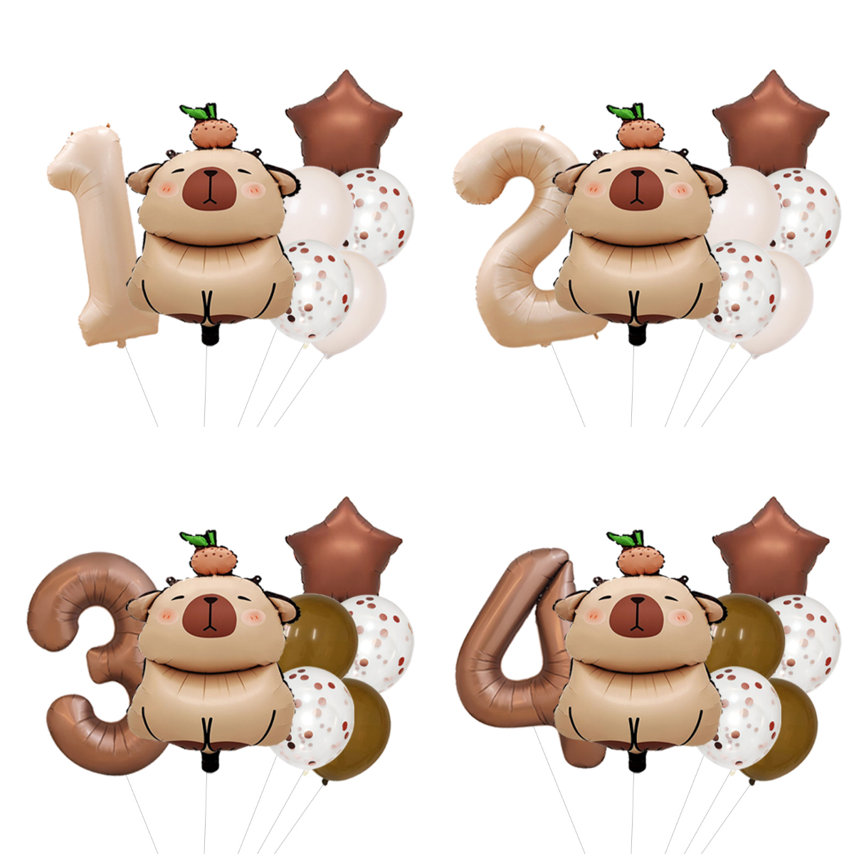 Capybara Balloon Set for Advan - Interior Design Years Of School review and price