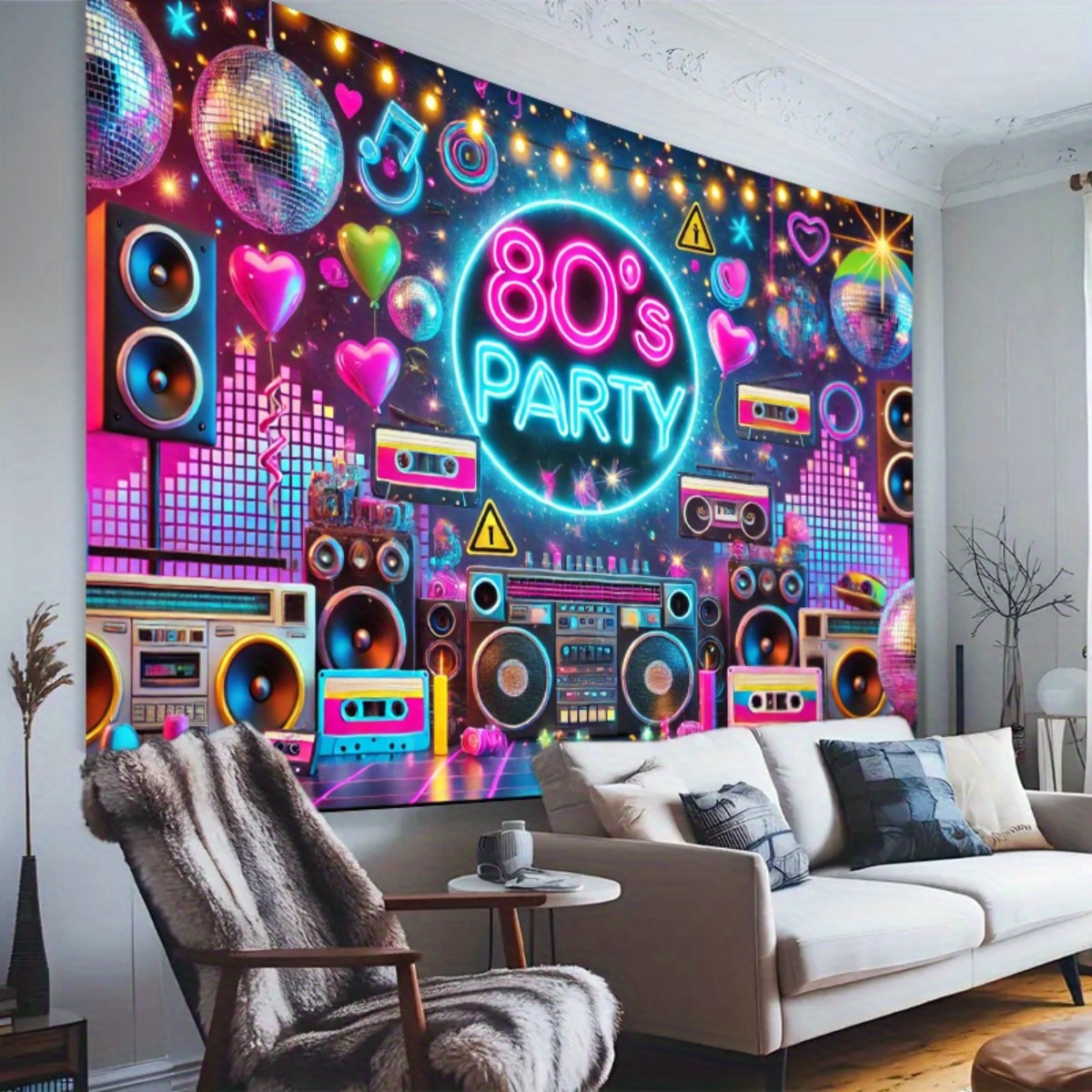 Modern 80s party photography b - Interior Design Years Of School review and price