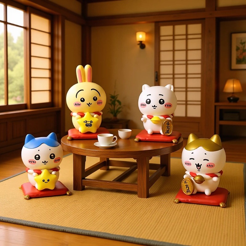 Kawaii CKW Lucky Cat Figurine  - Interior Design House review and price