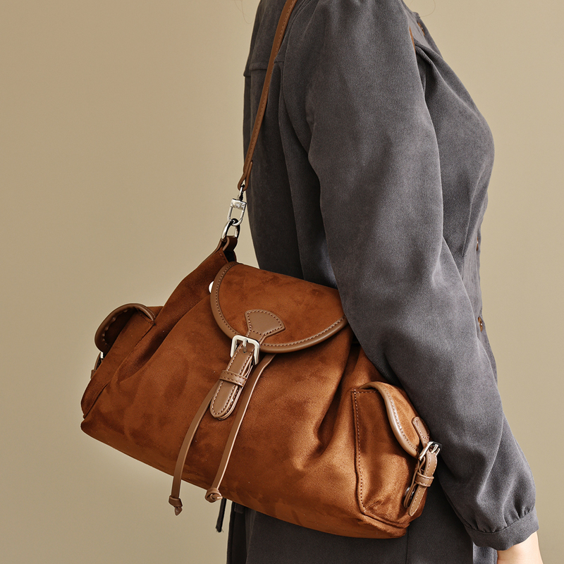 England Style Faux Suede Bags  - Interior Design Vintage Style review and price