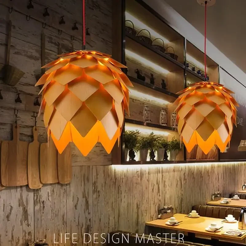 Modern Log Pinecone Pendant Li - Interior Design Hall review and price