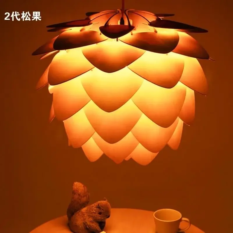 Modern Log Pinecone Pendant Li - Interior Design Hall review and price