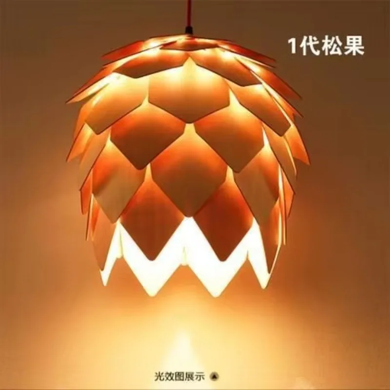 Modern Log Pinecone Pendant Li - Interior Design Hall review and price