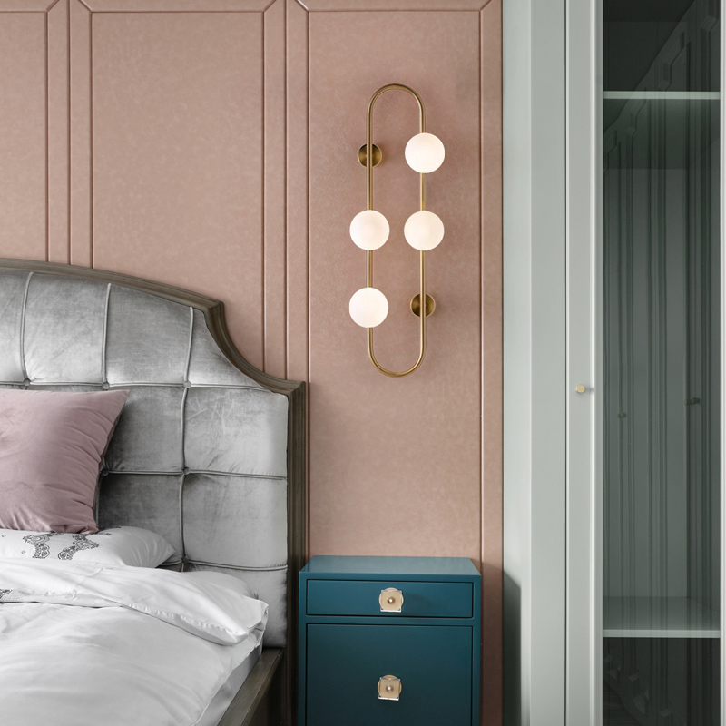 Modern Glass Wall Lights Bedro - Interior Design Elements review and price
