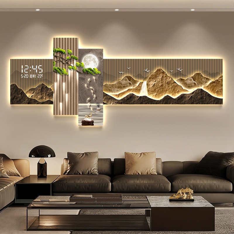 Living Room Bedroom Wall Clock - Interior Design Vintage Style review and price
