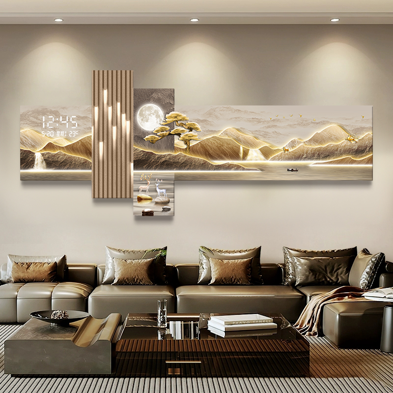 Living Room Bedroom Wall Clock - Interior Design Vintage Style review and price