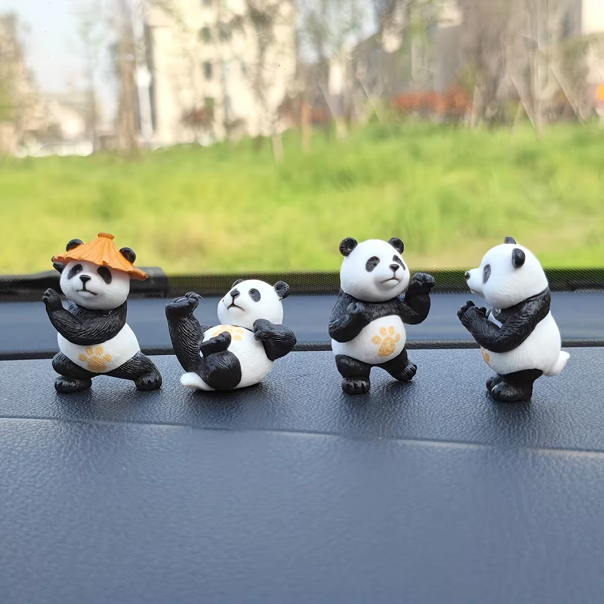 4pcs/set Panda Design Car Orna - Interior Design Years Of School review and price