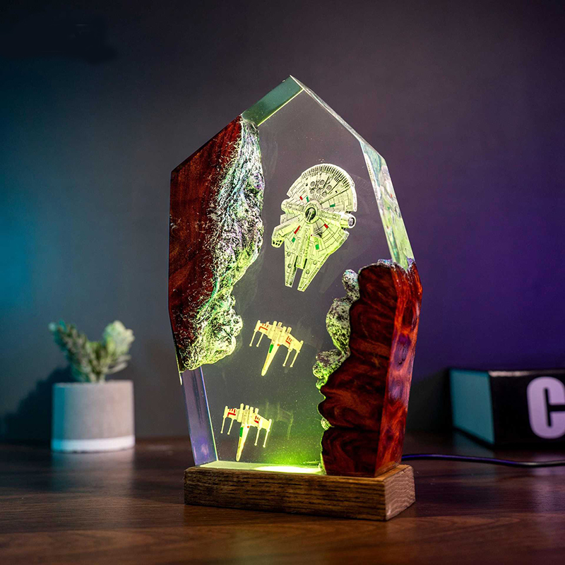 Table Resin Lamp Universe War  - Interior Design House review and price