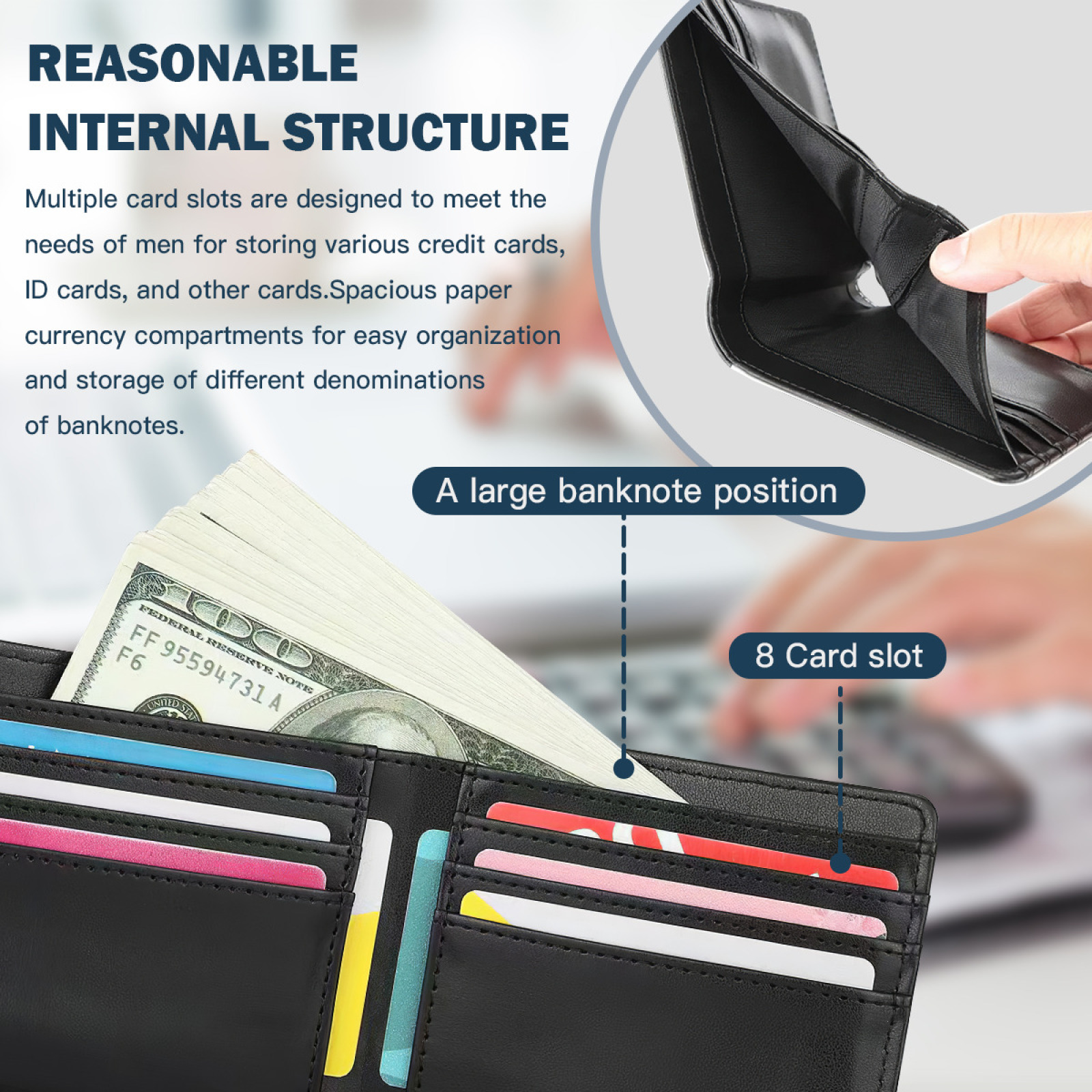 Initech New Men Wallets Pu Lea - Interior Design Office Space review and price
