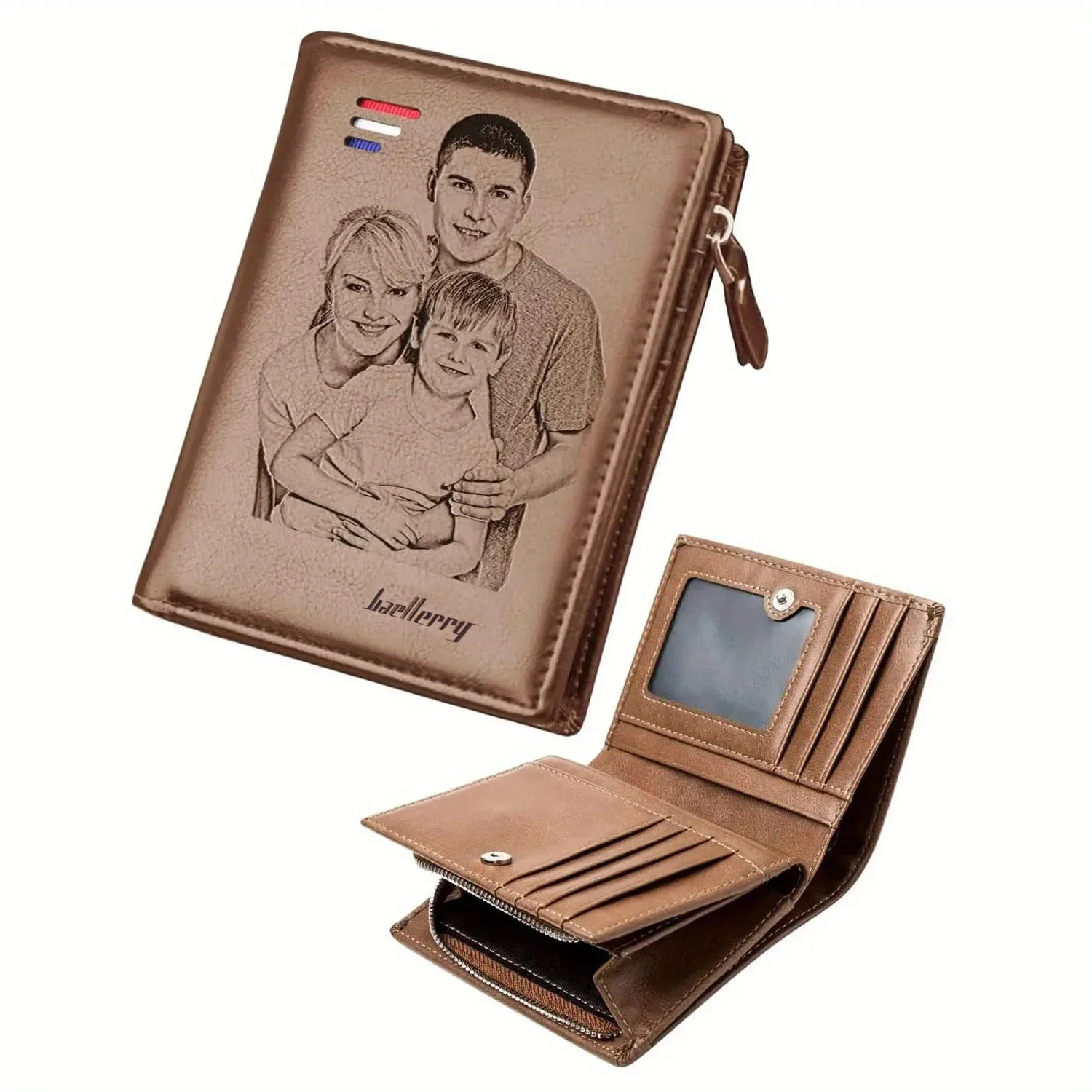 Men's Personalized PU Leather  - Interior Design Name Card review and price