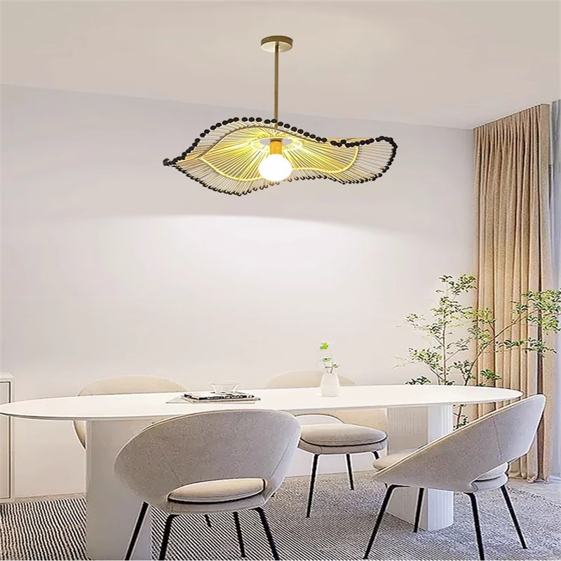 Japanese Style Wabi Sabi Handm - Wicker Pendant Shade review and price