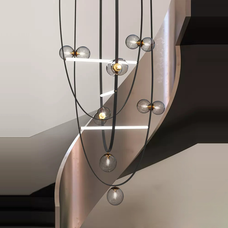 American LED Leather Chandelie - Interior Design Hall review and price