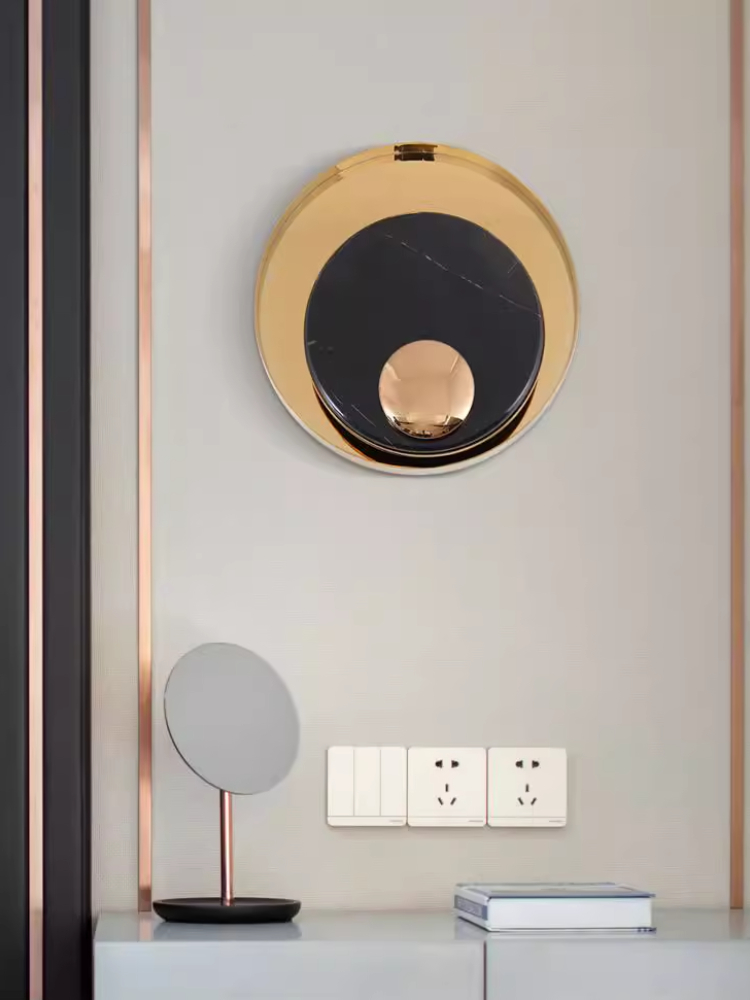 Nordic design circular marble  - Interior Design Hall review and price