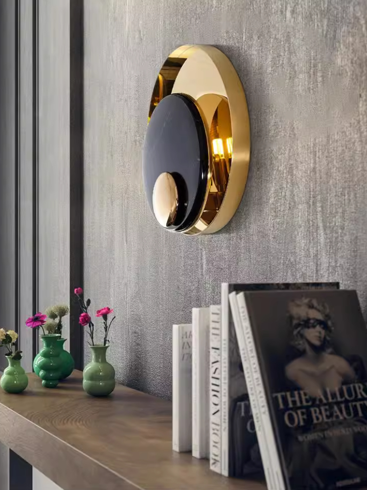 Nordic design circular marble  - Interior Design Hall review and price