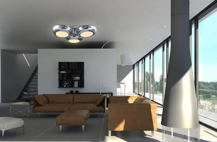Modern Halo UFO Ceiling Light  - Interior Design Years Of Study review and price