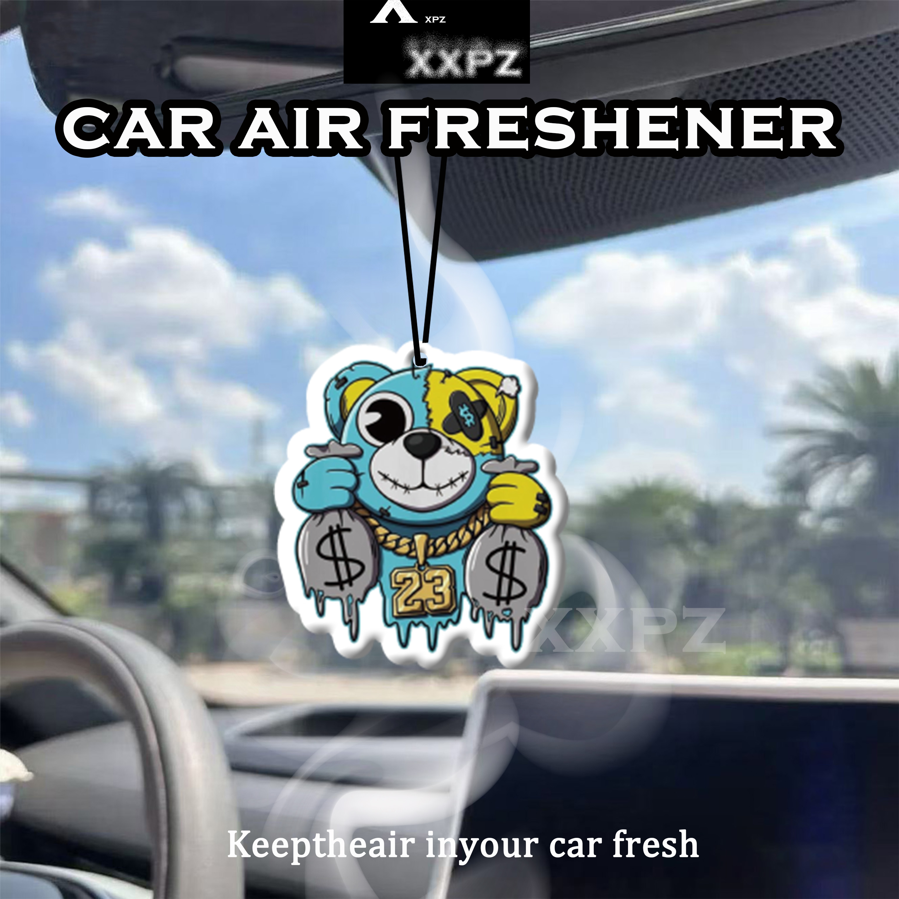 1/3pcs Bear Coin Bag Car Air F - Interior Design Elements review and price