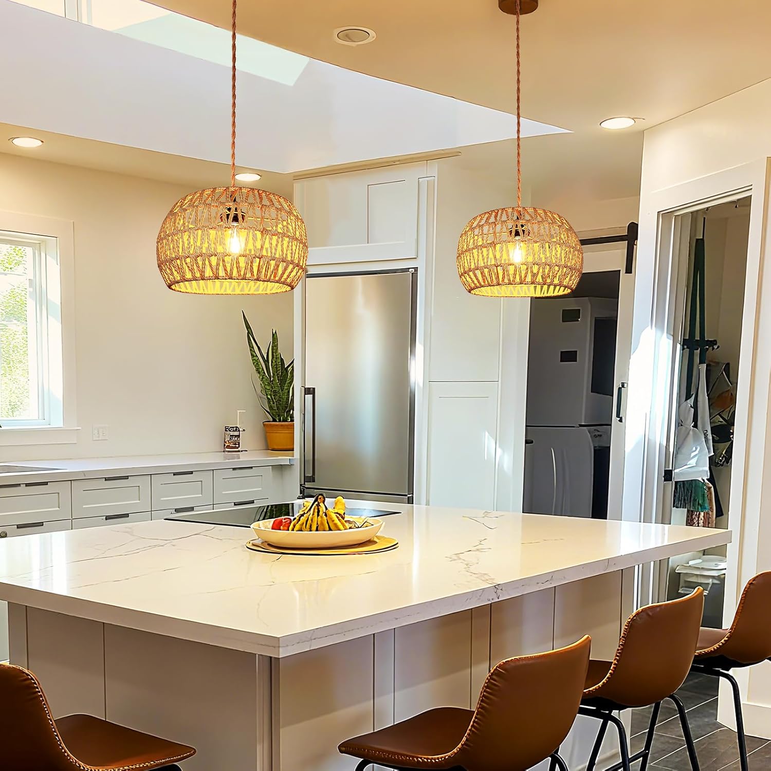 Hanging Pendant Lamp Shade(12. - Wicker Pendant Shade review and price