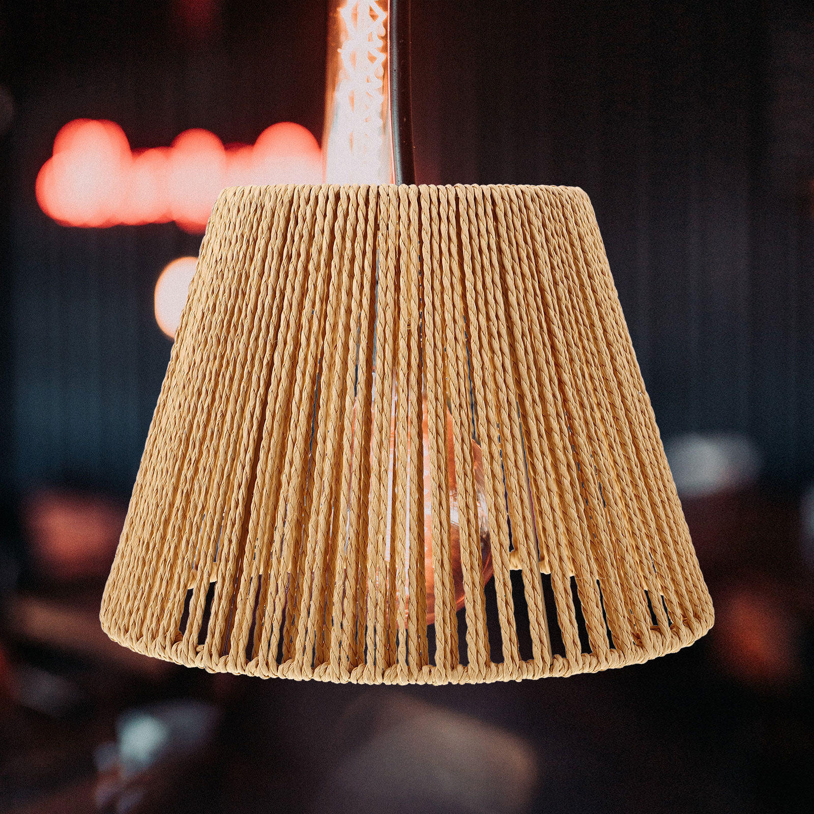 Vintage Rattan Lamp Shade Wove - Wicker Pendant Shade review and price