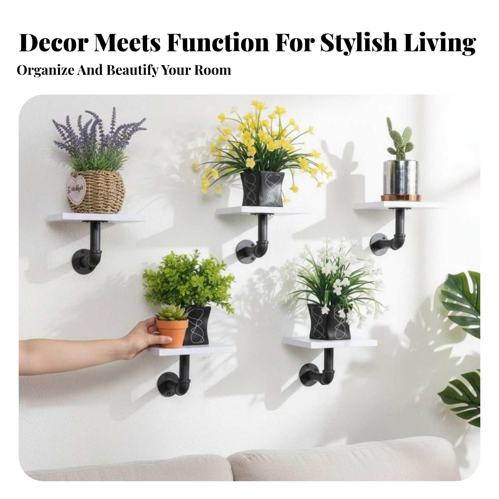 mechanical Pipe Shelf Vintage  - Interior Design Office Space review and price