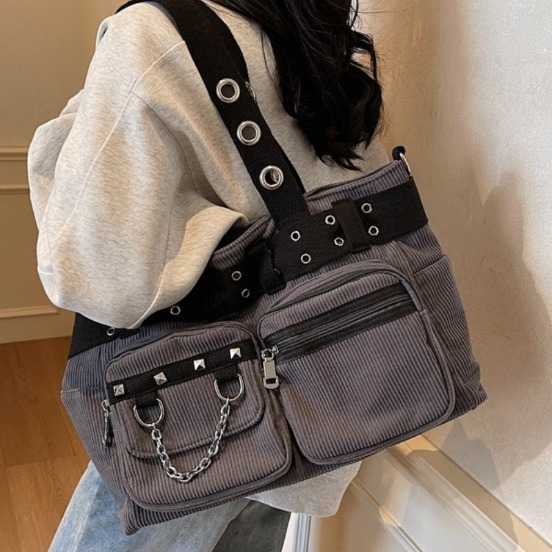 Vintage Corduroy Tote Bag Wome - Interior Design Vintage Style review and price